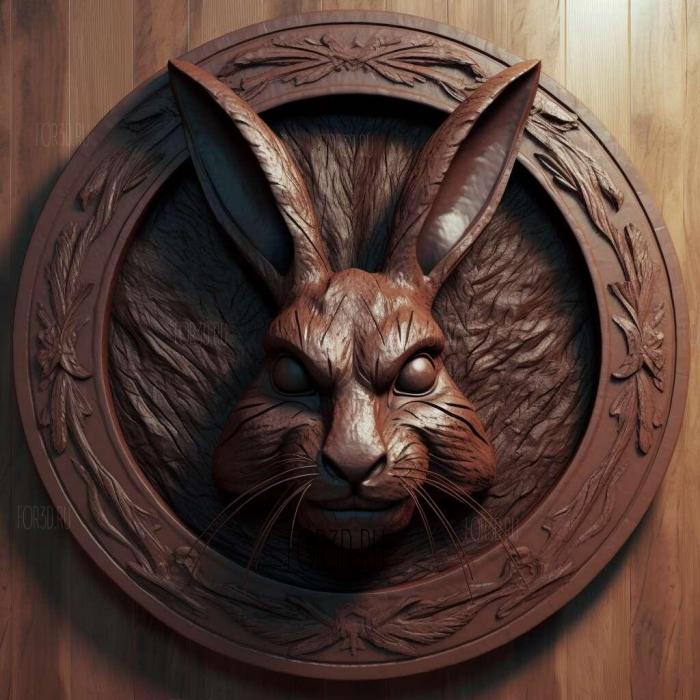 st donnie darko 4 stl model for CNC